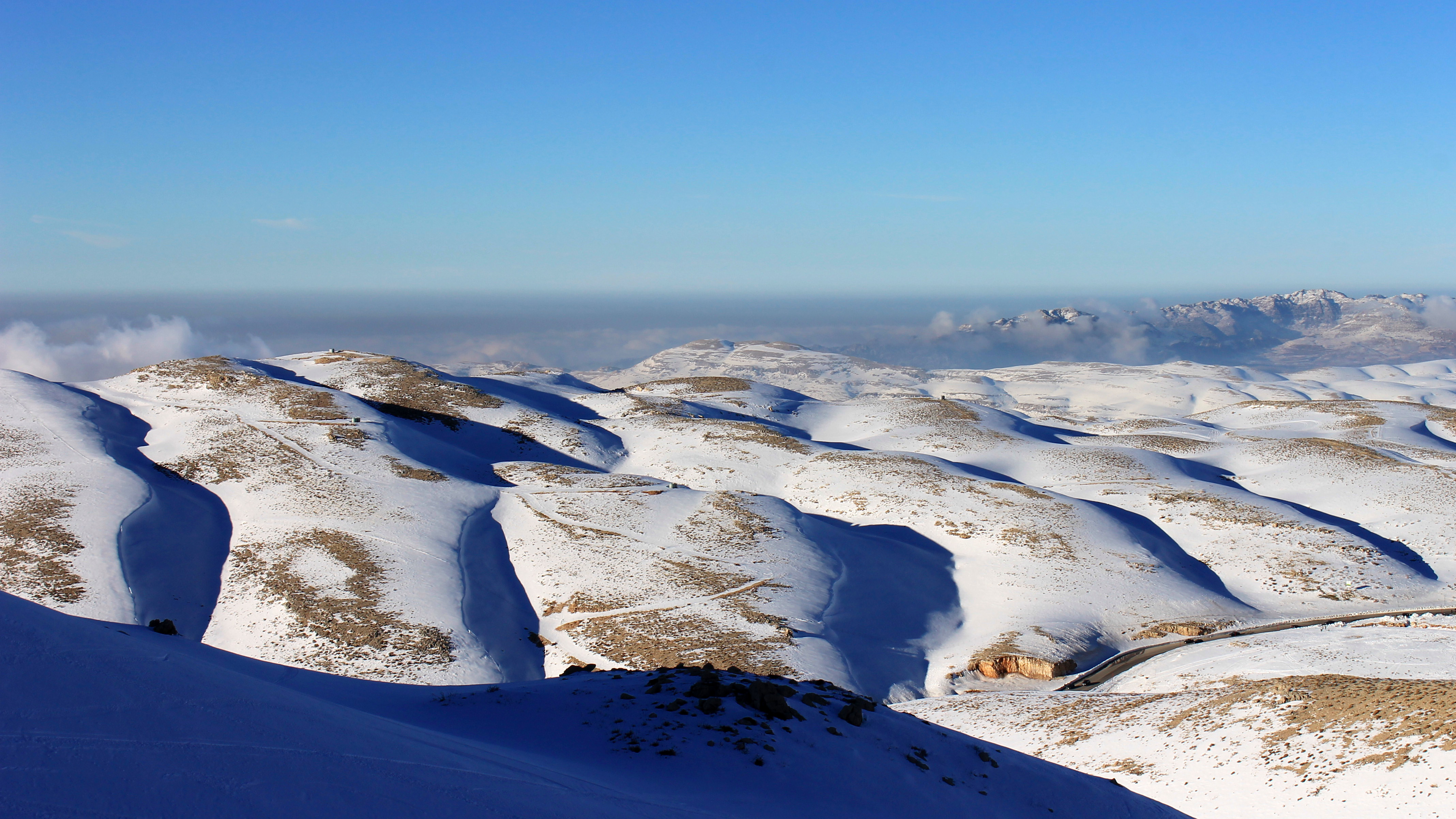 Faraya ski resort, Lebanon