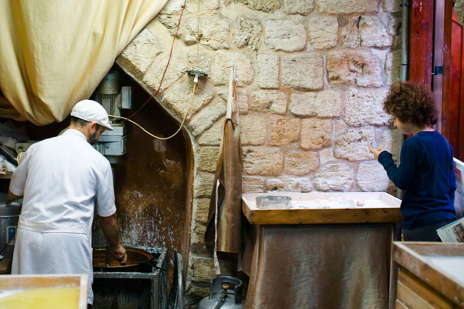 Arabic sweets workshop in the old souks of Saida