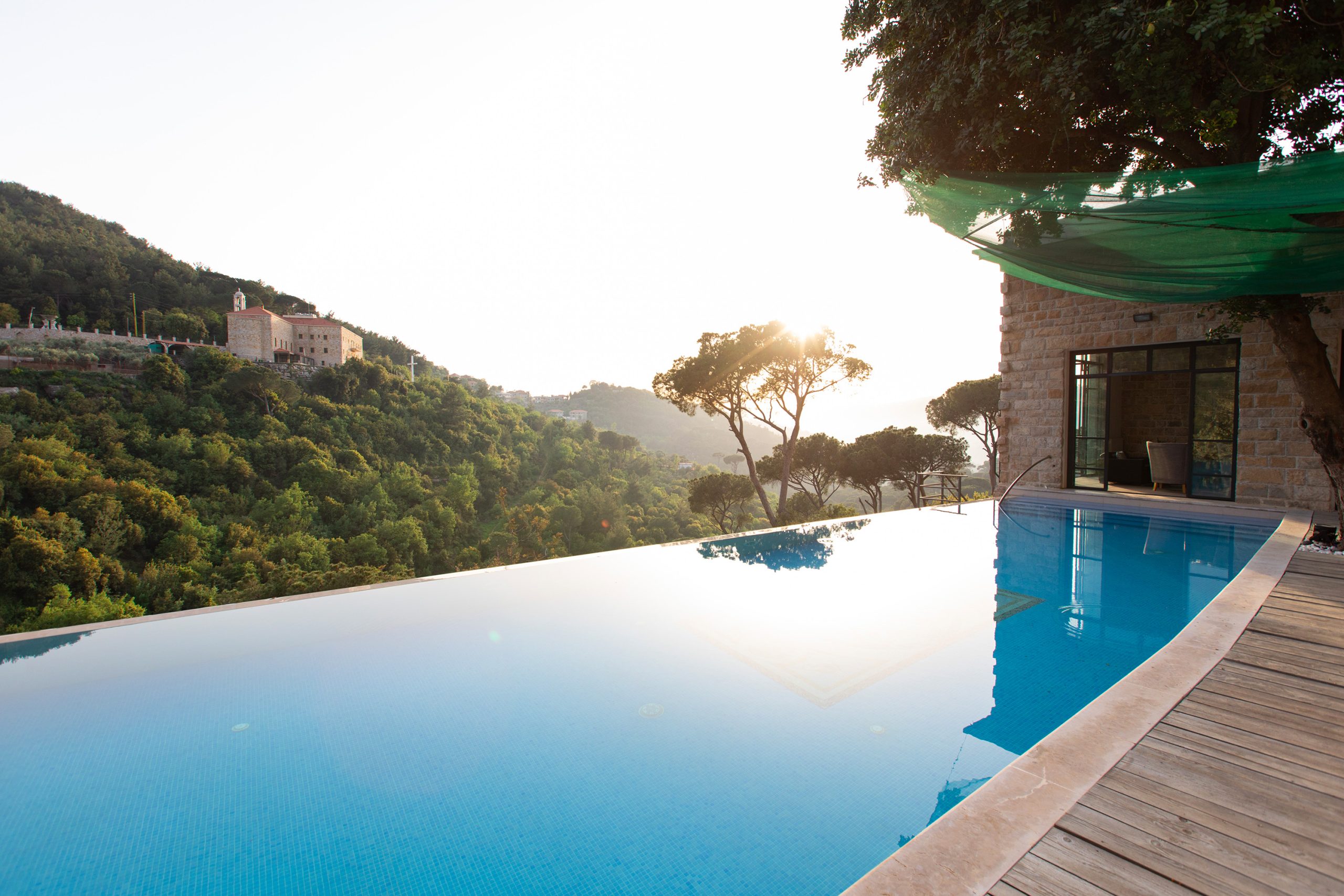 Guesthouse with a swimming pool in Lebanon